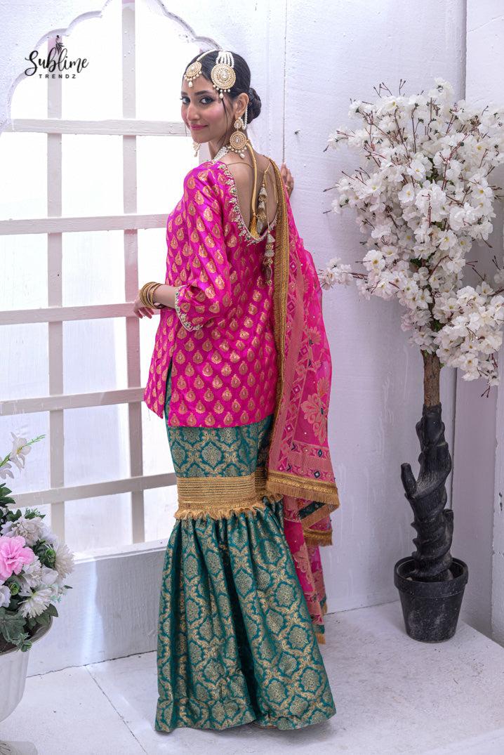 Enchanted Sequin Gharara Set